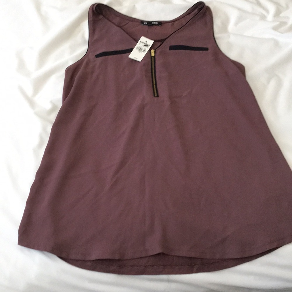 Express color block tank